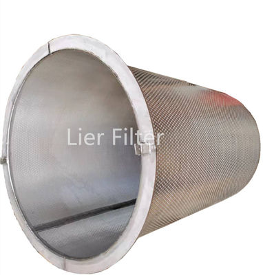 kwaliteit  DN25-DN300 Industrial Basket Strainer High Filtration Capacity Low Pressure Loss fabriek