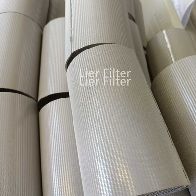 ISO9001 100% SS Vezel Gesinterd Mesh Filter For Beverage Industry