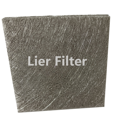 Voelde de roestvrij staal Gesinterde Metaalvezel Micron 1-1000 voor Filter