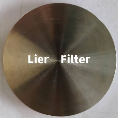 Hoge Nauwkeurigheid Gesinterde Filter 5100MM van het Metaalpoeder Grote Verontreinigende stofcapaciteit