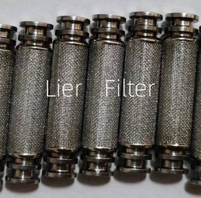 Van de het Roestvrije staalolie van SS316L 1.7mm het de Filterelement voor verlengt het Leven van Hydraulisch Systeem