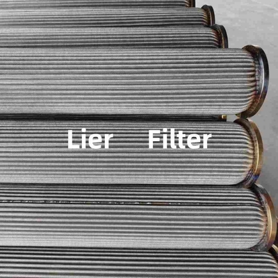 Bewijs op hoge temperatuur van de het Elementenschuring van de Weerstands het Roestvrij staal Geplooide Filter
