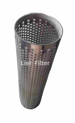 Corrosie van het Metaalmesh filter with perforated anti van AISI304 de AISI316L Gesinterde
