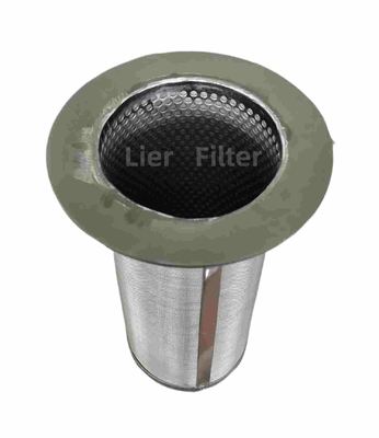 Goed Doordringbaarheids30um 316L Gesinterd Metaal Mesh Filter Cartridge