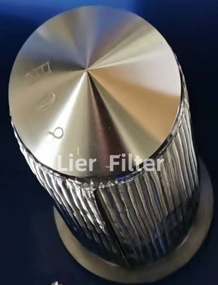 van de de Klepfilter van 120um SS316L MultiLayer het Elementen Langere die Dienst in Ruimte wordt gebruikt