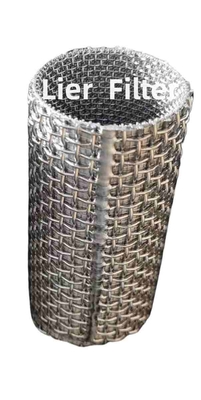Eenvormig Grootteroestvrij staal 316L Gesinterd Mesh Filter Elements Long Lifespan