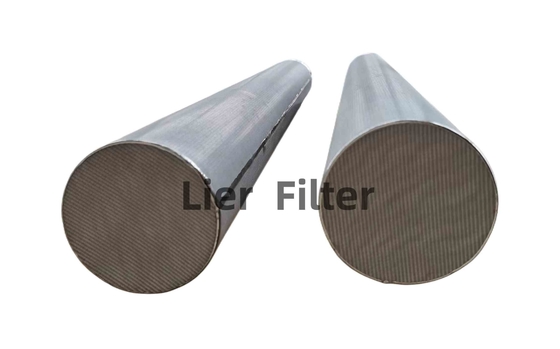 Stabiele het Poederfilter 1.7mm van het Precisieroestvrij staal Gesinterde Metaal