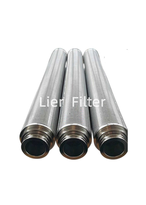 Opnieuw te gebruiken Gesinterde Mesh Filter Cartridge In Machining Industrie van SS316L 1mm 3Layer