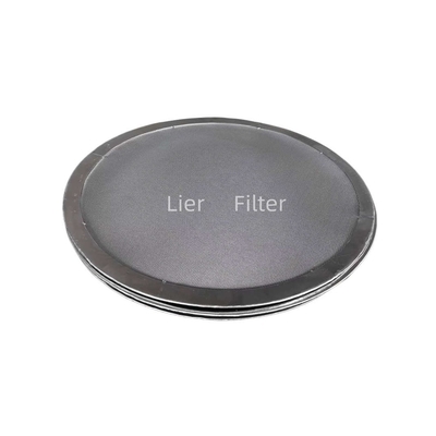 Weerstand op hoge temperatuur SS316L 10um Gesinterd Mesh Disc Widely Used Environment