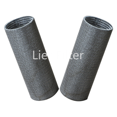 Grote Corrosiebestendige de Filterelementen van het Stroom0.2um-120um Porie Gesinterde Metaal