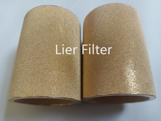 De aangepaste Brons Gesinterde Filter van het Metaalpoeder 100mm tot 1000mm Lengte
