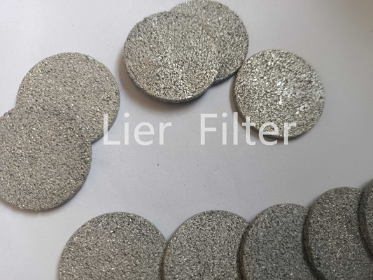 Filter van het de Filter de rond Gesinterde Poeder van het 40 Micronroestvrije staal voor Medische Industrie