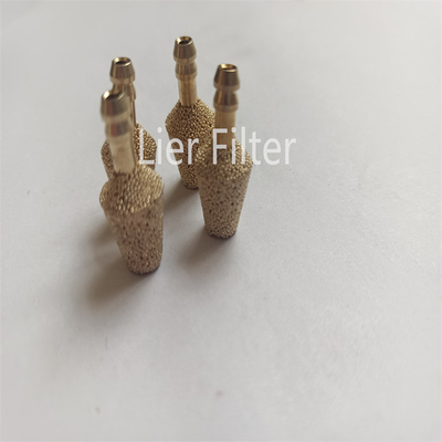 0.22-50um de Filter Hittebestendige Gesinterde SS van het koperpoeder Filter