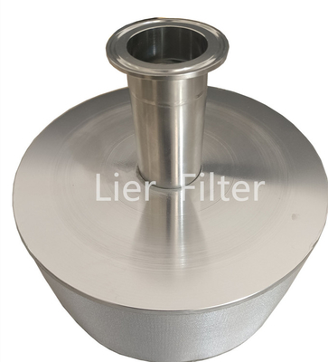 Het Duurzame Gevormde Filter Geperforeerde Metaal Mesh Funnel Filter van SS304 SS316 SS316L