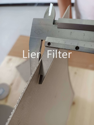 Hoge Mechanische Filter 1.7mm van het Sterkte Stabiele Gesinterde Metaal dik