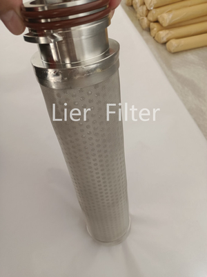 Multilagen 1.7mm Dikke Raffinage van Draadmesh filter element for oil
