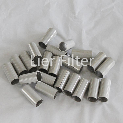 Het gesinterde Element van de het Staalfilter van 50 Micronmesh filter valve body stainless