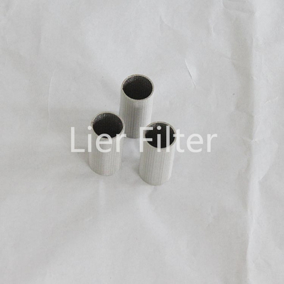 Het gesinterde Element van de het Staalfilter van 50 Micronmesh filter valve body stainless