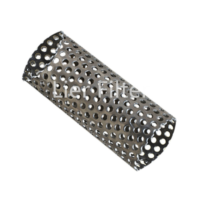 1-100 micron Geperforeerde Metaaldraad Mesh Perforated Stainless Steel Pipe