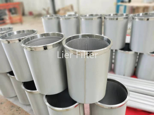 10-300 Industriële de Filtermand van het gatenroestvrije staal voor Waterfiltratie