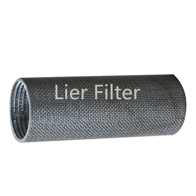 Heat Resistant Five Layer Mesh Sintered Metal Filter Elements Dia 50mm-350mm
