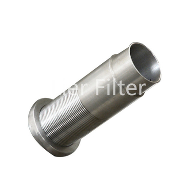 1mm6mm Dikke Roestvrij staal Gesinterde de Filtercilinder van het Metaalpoeder