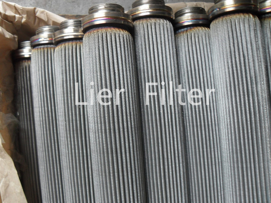 Bestand Gevouwen Filterelement op hoge temperatuur met Uitstekende Sterkte